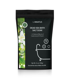 Dead Sea Soothing Bath Salt Soak with 21 Minerals – Relaxing, Detoxifying, and Nourishing for Skin – 14oz