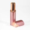 Facial Hair Remover for Women - Painless Portable Lipstick Shaver with LED Light & Stainless Steel Blades, Rechargeable USB Epilator for Lip, Chin