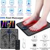 USB Electric Foot Massager Pad Blood Circulation Muscle Stimulator Mat Comfort