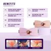Electric Warming Belt Cordless Heating Pad with 4 Heat Levels and 4 Vibration Massage Modes for Targeted Period Cramp, Waist, Lower Back