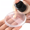 Transparent Puff Suitable for Skin Types - Anti-absorption Technology, Ultra-Soft Jelly Air Cushion, Wet and Dry Dual-Use Applicator for BB Cream