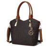 MKF Collection Devorah Signature Printed Vegan Leather Women's Tote Bag by Mia K