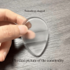 Transparent Puff Suitable for Skin Types - Anti-absorption Technology, Ultra-Soft Jelly Air Cushion, Wet and Dry Dual-Use Applicator for BB Cream